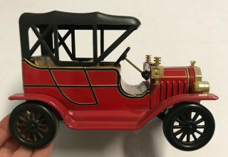 1960s Vintage Tin Model T Ford,  Battery Operated Made In Japan