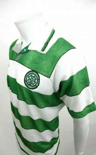 Vintage Celtic 1991 1992 Umbro Football Home Shirt Not Match Worn L XL 7