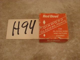 H94 Vintage Red Devil Pd1 Diamond Glaze Points Box Of 5000 Nos