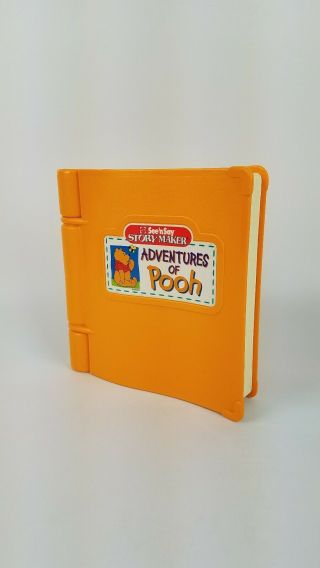 Vintage 1991 See N Say Disney Adventures Of Pooh Talking Electronic Book