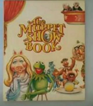 Vintage 1978 The Muppet Show Book Hc Kermit,  Miss Piggy,  Fozzie Bear,  Scooter
