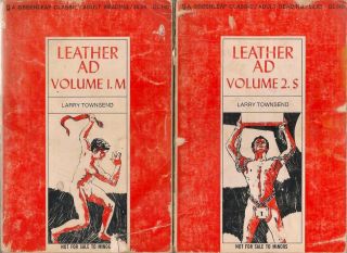 Gay: Vintage 1970 2 - Fer 1 - Handed Bdsm Fiction Leather Ad 1&2: M&s Larry Townsend