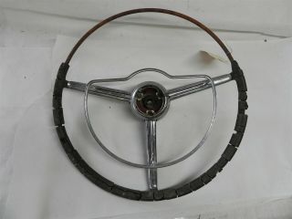 1954 Chrysler Vintage Steering Wheel Horn Ring & Trim 1554948