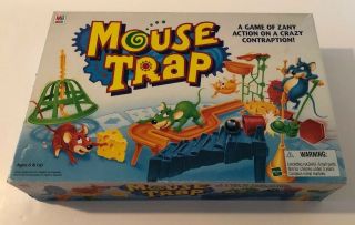 Vintage " Mousetrap " Game By Milton Bradley - 1999 Edition - 100 Complete