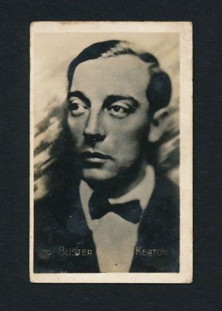 1920s Kemmel Buster Keaton 70 Movie Card Vedettes De L 