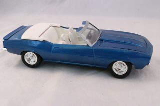Vintage 1969 Camaro Convertible 1:25 Model Car Kit Detailed Built Painted