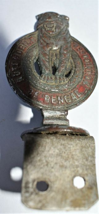 == Vintage Car Badge – Automobile Association Of Bengal No 524 ==