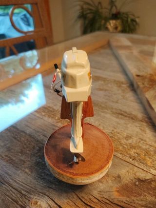Vintage K&O Fleetline Mercury Toy Outboard Motor with Stand 4