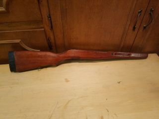Vintage Chinese Sks Wood Stock With Cleaning Kit And Recoil Pad