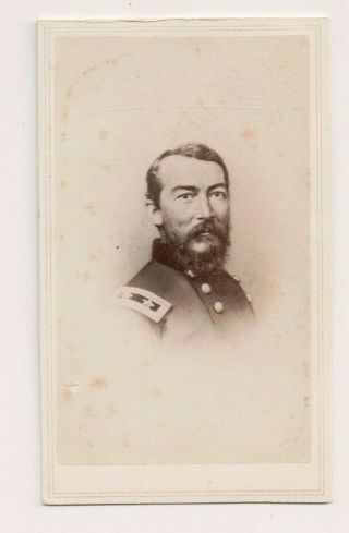 Vintage Cdv Philip Sheridan Union General American Civil War Fredrick 