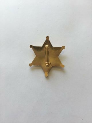 Vintage Deputy Sheriff Star Pin 4