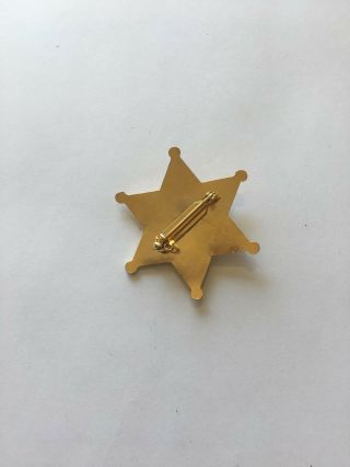 Vintage Deputy Sheriff Star Pin 5