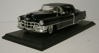 Anson 1953 Cadillac Eldorado Convertible Black 1:18 Diecast Car Euc Vtg Caddy