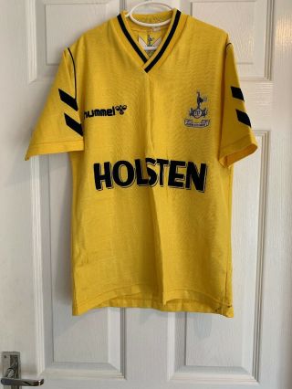 Tottenham Hotspur Shirt 1988 Hummel Holsten Size Small Vintage