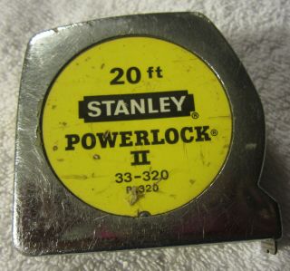 Vintage Stanley Powerlock 20 