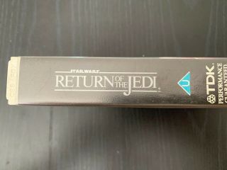 RARE Vintage 1983 Star Wars Return Of The Jedi Betamax Video UK Ex Big Box 3