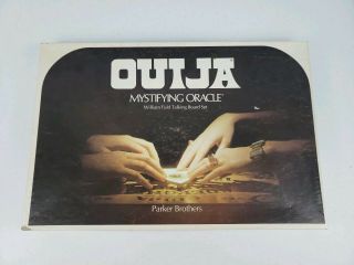 1972 Oujia Board Mystifying Oracle Board Game Complete Vintage Parker Brothers