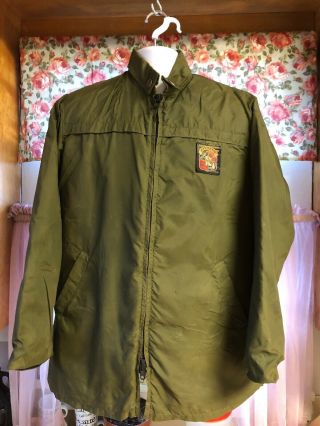 Stearns Army Green Floatation Life Jacket Adult Men’s Medium 40 - 42 Vintage