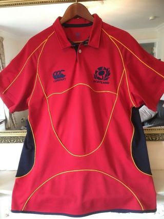Scotland Vintage Rugby Union Shirt / Top Size Xl (xxl)