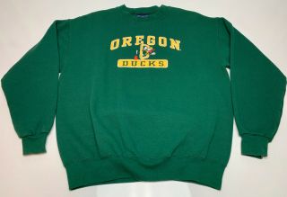 Vintage Jansport University Of Oregon Ducks Crew Neck Sweatshirt