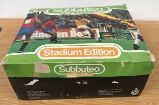 Vintage 1970s Subbuteo Table Football Stadium Edition Set Game Boxed 126