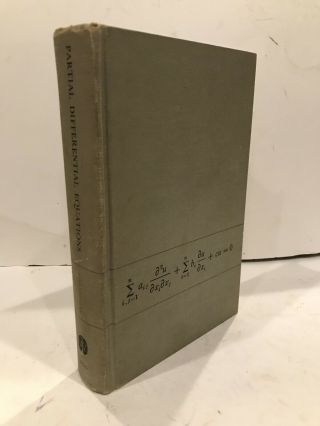 Vintage 1964 Partial Differential Equations By P.  R.  Garabedian - Hardcover