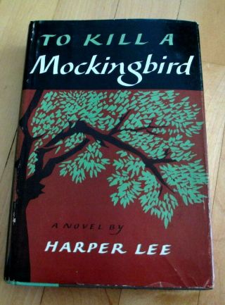 Vintage 1960 To Kill A Mockingbird Book Dust Jacket Harper Lee