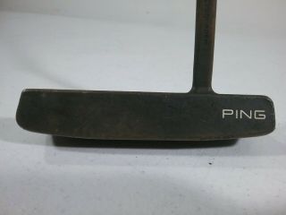 Vintage Ping Karsten Anser 5ks Blade 35 " Putter Rh Steel Shaft