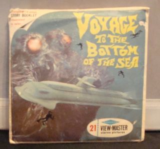 Vintage 1960s Sawyers " Voyage To The Bottom Of The Sea " Tv Show View Master Set