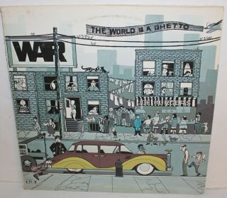 War The World Is A Ghetto Lp Vinyl Record Album Vintage Uas - 5652 United Artists