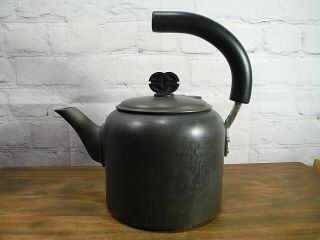 Vtg Calphalon Tea Pot Kettle Hard Anodized Aluminum - Made In Ireland