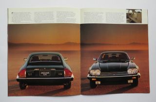 1989 Jaguar XJS V12 Coupe Convertible Brochure Vintage 6