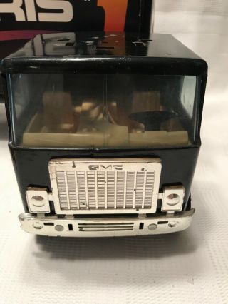 Very Rare Vintage Pressed Steal Nylint Polaris Racing Semi Truck And Trailer 4