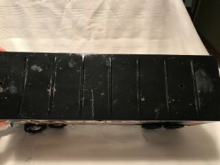 Very Rare Vintage Pressed Steal Nylint Polaris Racing Semi Truck And Trailer 7