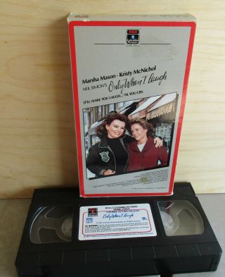 Only When I Laugh (1981) Vintage Vhs Rca Kristy Mcnichol