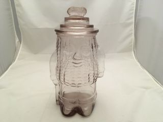 Vintage Mr.  Peanut Glass Jar