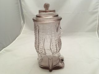 Vintage Mr.  Peanut Glass Jar 2
