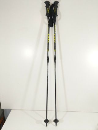 Vintage Ski Poles Leki Hts 6.  0 Voodoo 120 Cm - 48 " Made In Germany