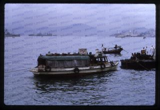 (044) Vintage 1964 35mm Slide Photo - Hong Kong - See Scan For Details