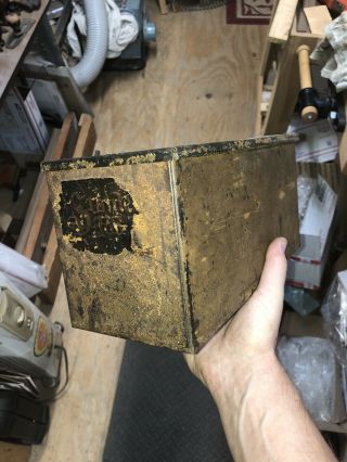 Vintage Stanley No 45 Metal Storage Box - Box Only