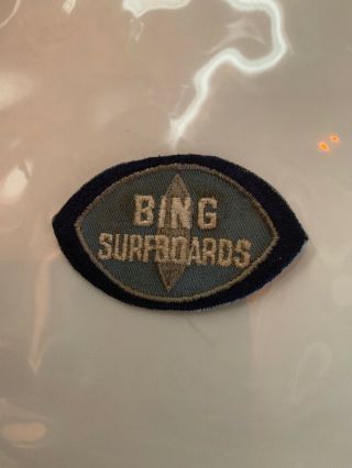Bing Surfboards Vintage Surfing Patch