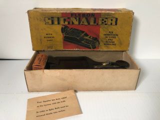 Vintage Bakelite Fleron Signaler Official Telegraph Key
