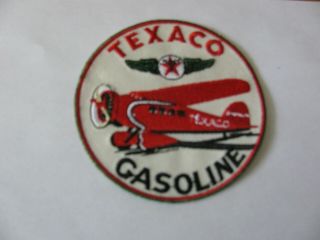 Vintage Texaco Oil Gasoline Gas Plane Patch Embroidered Nos Old Stock Rare