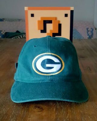 Vintage Officially Licensed Nfl Green Bay Packers Adjustable Dad Hat