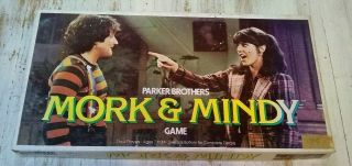 Vintage Parker Brothers 1979 Mork And Mindy Board Game - Complete
