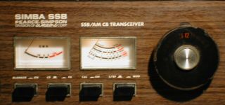 Vintage Pearce Simpson Simba SSB AM LSB and USB CB Base Station Radio 3