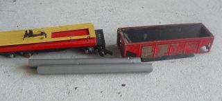 Vintage S Scale American Flyer Hopper Car Parts With Pipes Look