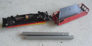 Vintage S Scale American Flyer Hopper Car Parts with Pipes LOOK 2