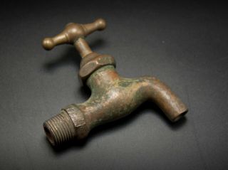 Vintage Brass Single Temperature Faucet Plumbing Spigot