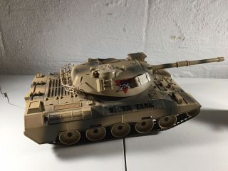 Vintage TYCO Tiger Tank with Remote Contol RC 80 ' s 90 ' s 2